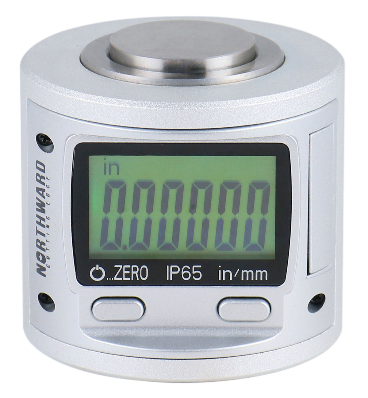 IP65 Electronic Digital Magnetic Height Presetter, 2" x 0.00005", in/mm, 0805-4016