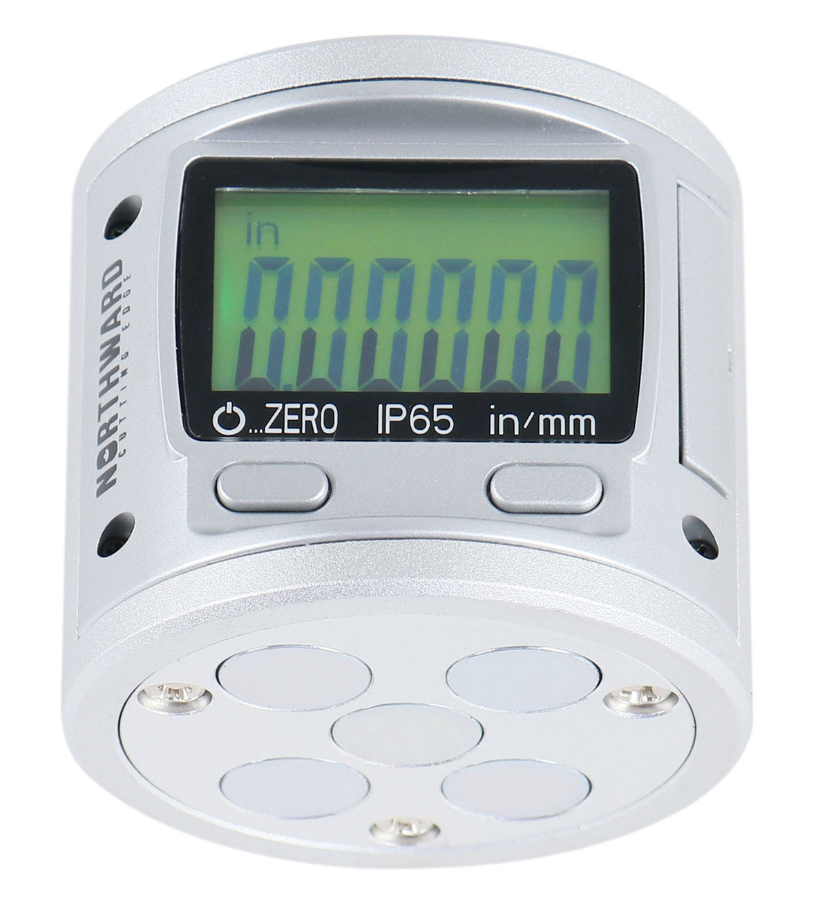 IP65 Electronic Digital Magnetic Height Presetter, 2" x 0.00005", in/mm, 0805-4016