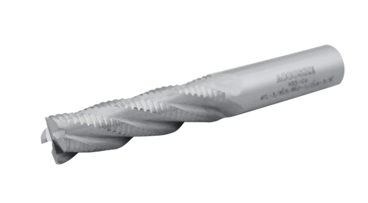 Fraises d'extrémité d'ébauche M42 -8% Cobalt, Dent standard