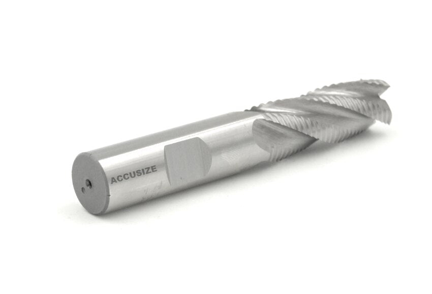 Fraises d'extrémité d'ébauche M42 -8% Cobalt, Dent standard