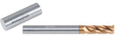 1/4'' 4 Flute, 1/4 by 1/4 by 3/4 by 2'' Tialn Coating Micrograin Solid Carbide End Mill, 1006-0014