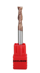 Fraises en carbure massif à 2 cannelures