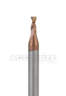 Fraises en carbure massif micrograin revêtu TiAln, 2 cannelures et 4 cannelures