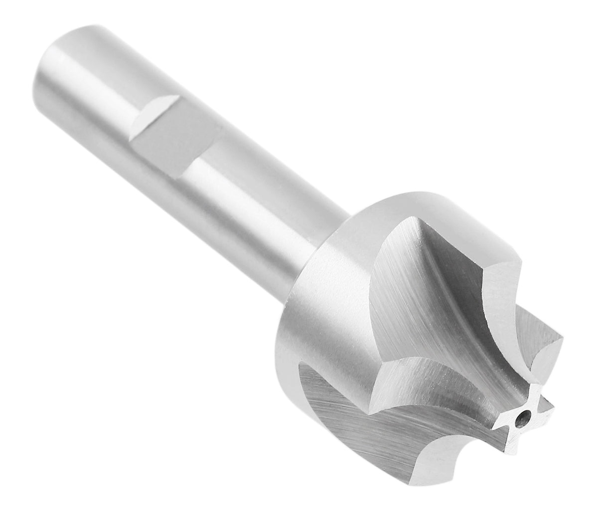 Hss Corner Roudning End Mill, 5/16'' Radius, 1/2'' Shank Diameter, 1-1/8'' Largest Diameter, 3-1/4'' Oal, 1011-0512