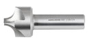 Accusize''dustrial Tools 1/2'', H.S.S. Corner Rounding End Mills, 3/4'', Shank Dia, 1-1/2'' Cutter Dia, 3-7/8'' Overall Length, 1011-1234