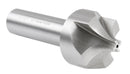 Accusize''dustrial Tools 1/2'', H.S.S. Corner Rounding End Mills, 3/4'', Shank Dia, 1-1/2'' Cutter Dia, 3-7/8'' Overall Length, 1011-1234