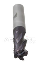Standard Tooth, TiAlN Coated, M42-8% Cobalt Roughing End Mills