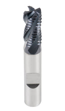 Standard Tooth M42 8% Cobalt Tialn Roughing End Mill, 3/8'' by 3/8'' by 3/4'' Flt Length, 1102-0038
