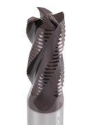 Standard Tooth M42 8% Cobalt Tialn Roughing End Mill, 3/4'' by 3/4'' by 1-5/8'' Flt Length, 1102-0034