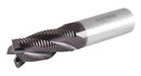 Standard Tooth M42 8% Cobalt Tialn Roughing End Mill, 3/4'' by 3/4'' by 1-5/8'' Flt Length, 1102-0034