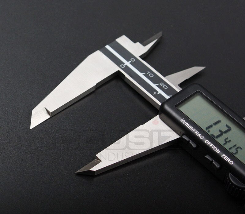 Full Screen LCD Electronic Digital Caliper, Metric/Inch/Fractional