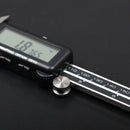 Pied à coulisse numérique électronique plein écran LCD, métrique/pouces/fractionnaires/fractionnaires/