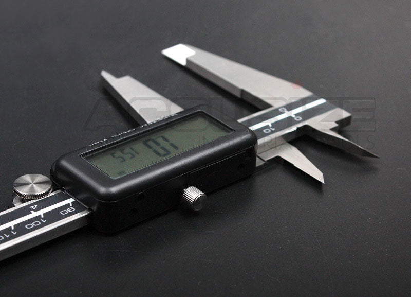 Full Screen LCD Electronic Digital Caliper, Metric/Inch/Fractional