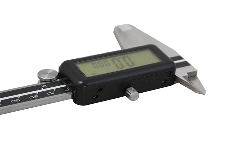 Full Screen LCD Electronic Digital Caliper, Metric/Inch/Fractional