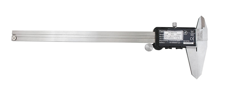 Full Screen LCD Electronic Digital Caliper, Metric/Inch/Fractional