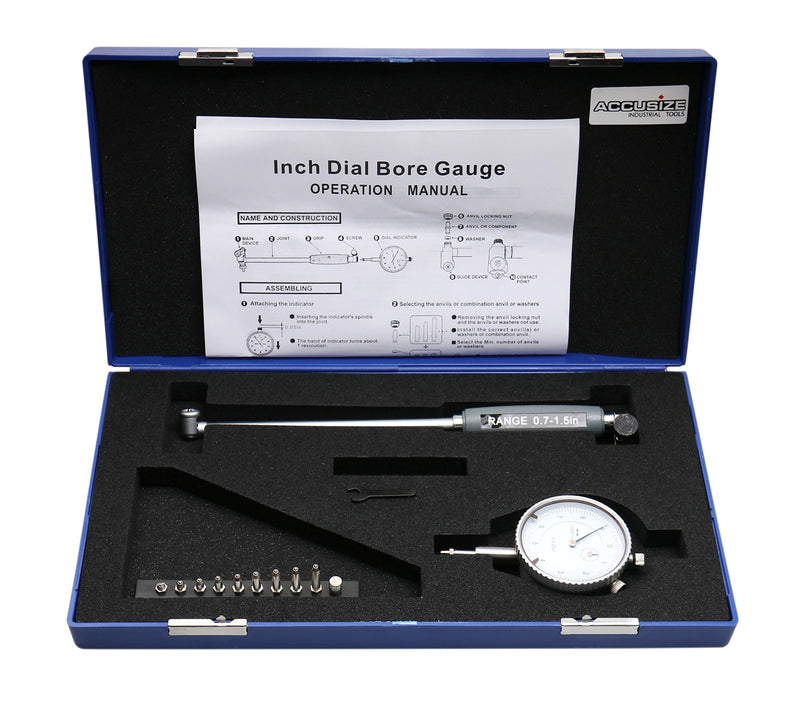Dial Bore Gages, Inch and mm