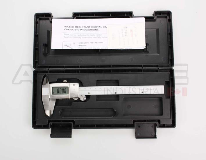 Water Resistant Electronic Digital Caliper, IP67 Metal Cover