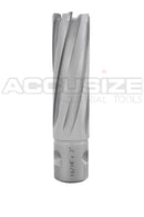 Carbide Tipped Annular Cutter with One-Touch Shank CBN Ground, ANSI Standard, Cutting Depth: 1" or 2"