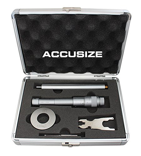 Three -Point Internal Micrometers, Ratchet Stop