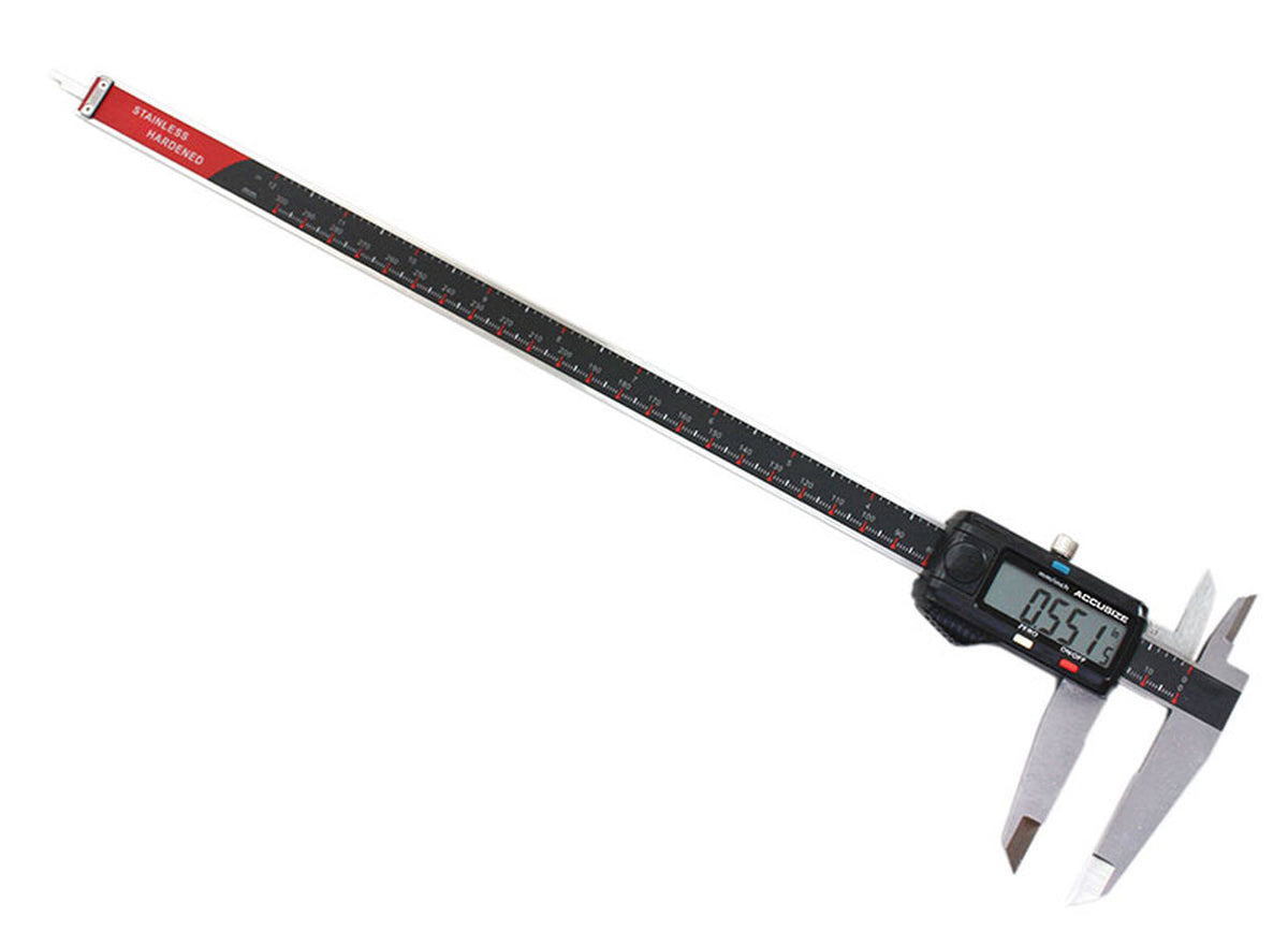 Left-Hand Digital Caliper with Extra Large Screen