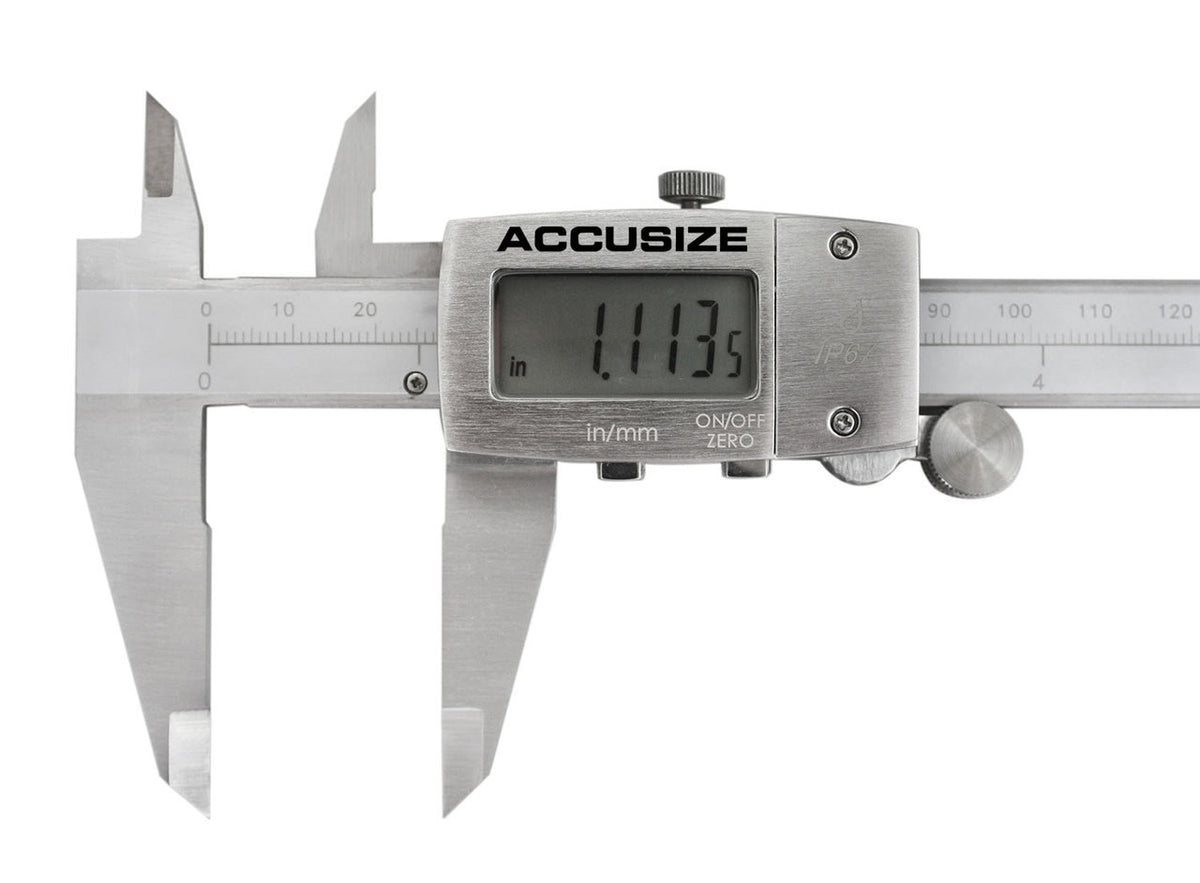 Water Resistant Electronic Digital Caliper, IP67 Metal Cover