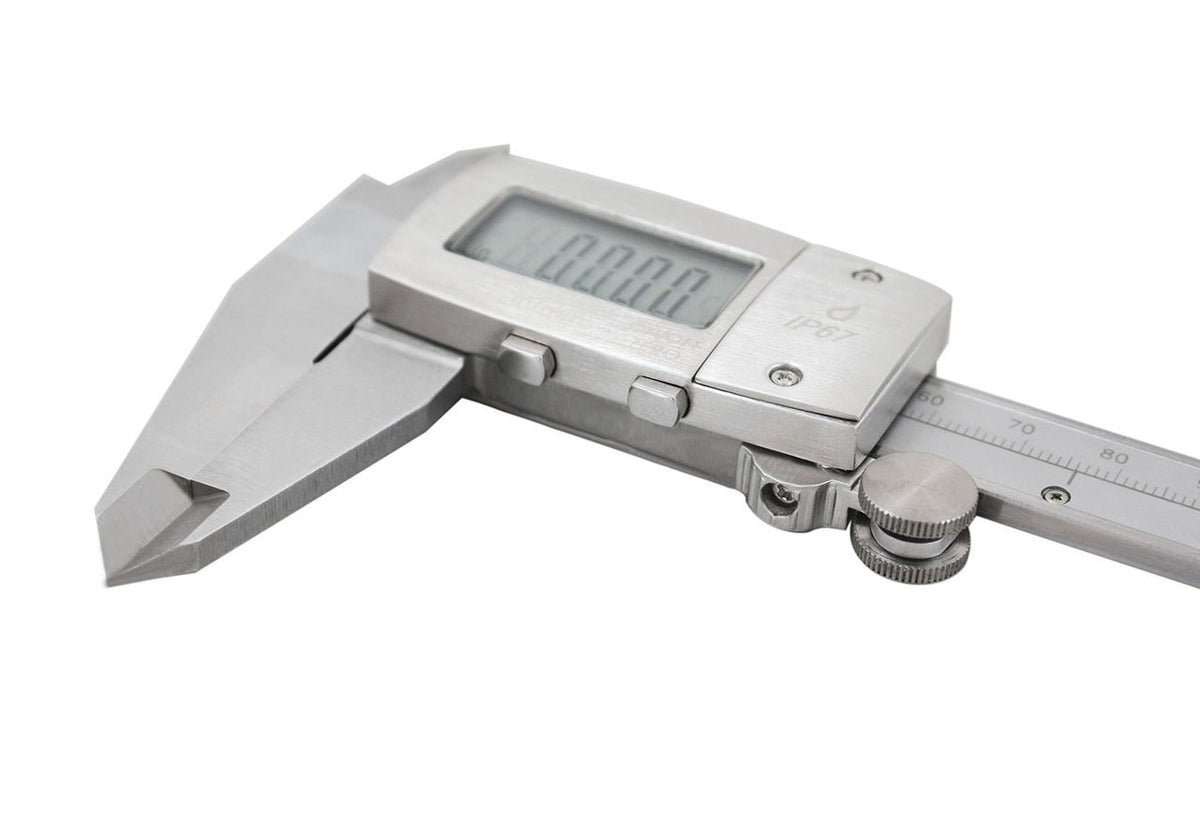 Water Resistant Electronic Digital Caliper, IP67 Metal Cover