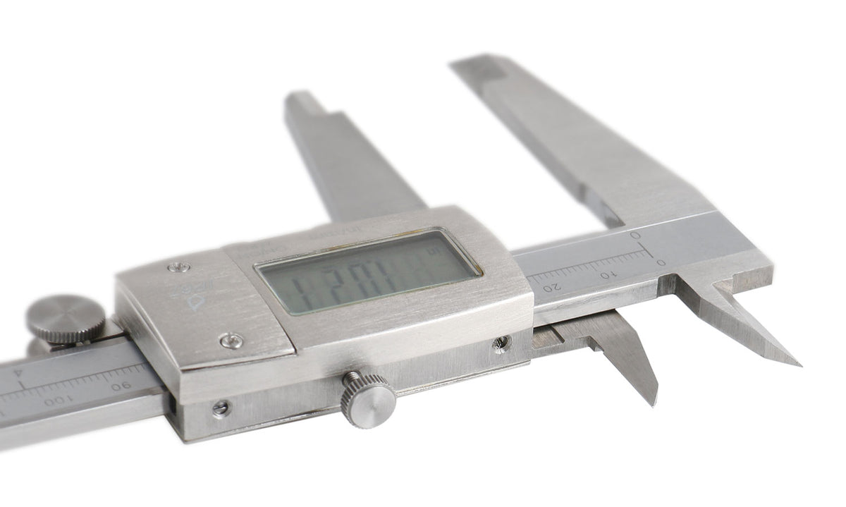 12'' Ip67 Water/Oil Resistant Electronic Digital Caliper, Metric/Inch, 1199-W636