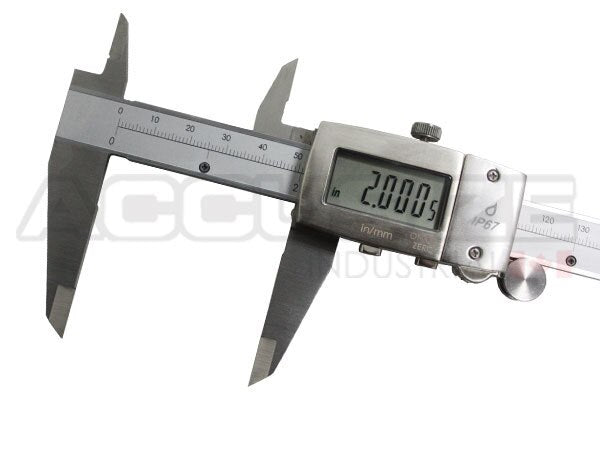 Water Resistant Electronic Digital Caliper, IP67 Metal Cover