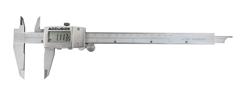 Water Resistant Electronic Digital Caliper, IP67 Metal Cover