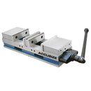 FA42-1242, 6" Double Lock Angle Tight Precision Machine Vise with 2 Clamping Station