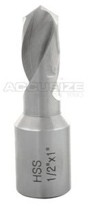 HSS Fully Ground Drills with 3/4in. Weldon Shank