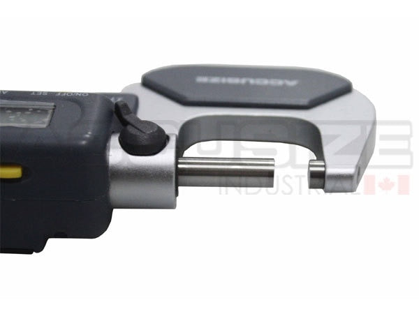 Micromètres numériques électroniques à 2 touches, IP54, type à coudre à cliquet