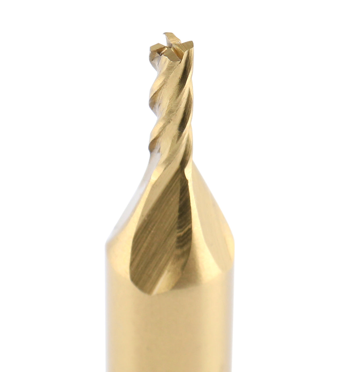 H.S.S. End Mills, TIN Coated, 4 Flute