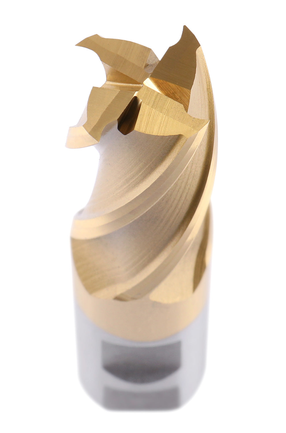 H.S.S. End Mills, TIN Coated, 4 Flute