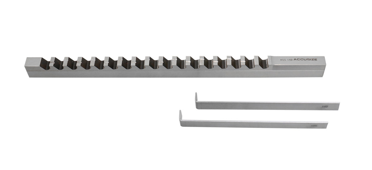 H.S.S. Keyway Broach, Metric, Inch, Style A, Style B, Style C, Style D, Style E & Style F