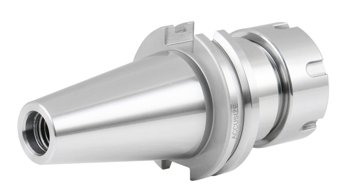 Cat40 V-Flange Collet Chuck for Er32 Collets, Draw Bar Thread 5/8-11'', 8000 RPM, with A Projection Length 2.76'', 1601-0015