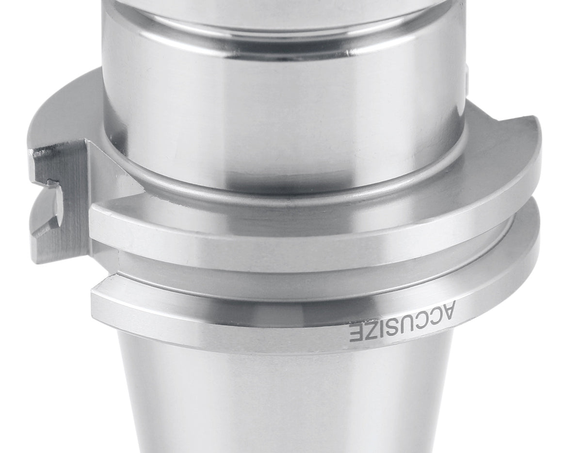 Cat40 V-Flange Collet Chuck for Er32 Collets, Draw Bar Thread 5/8-11'', 8000 RPM, with A Projection Length 2.76'', 1601-0015