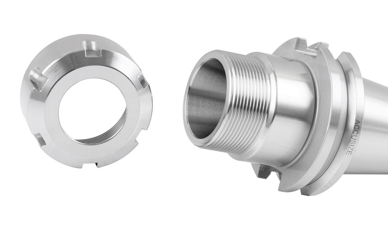 Cat40 V-Flange Collet Chuck for Er32 Collets, Draw Bar Thread 5/8-11'', 8000 RPM, with A Projection Length 2.76'', 1601-0015