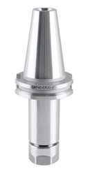 Cat40 V-Flange Collet Chuck for Er20 Collets, Draw Bar Thread 5/8-11'', 8000 RPM, with A Projection Length 4'', 1601-0030