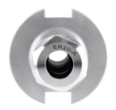 Cat40 V-Flange Collet Chuck for Er20 Collets, Draw Bar Thread 5/8-11'', 8000 RPM, with A Projection Length 4'', 1601-0030