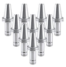 Cat40 V-Flange Collet Chuck for Er20 Collets, Draw Bar Thread 5/8-11'', 8000 RPM, with A Projection Length 4'', 1601-0030