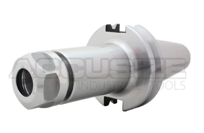 1601-0030x10, 10 Pcs CAT40-ER20 Chucks, V-Flange Collet Chuck with 4'' Gage Length