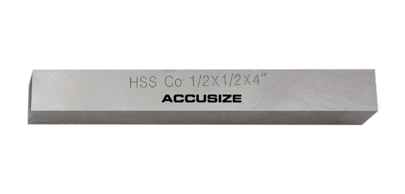 M35 (H.S.S. +5% ) Cobalt Lathe Tool Bits - Ground for Heavy Cuts on Casting and Forgings