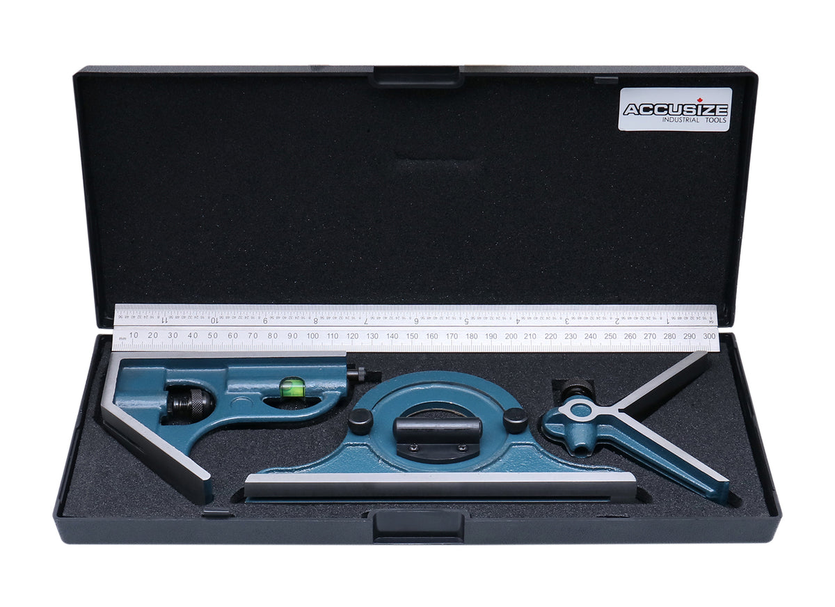 4R, E/M Combination Square Ruler Sets