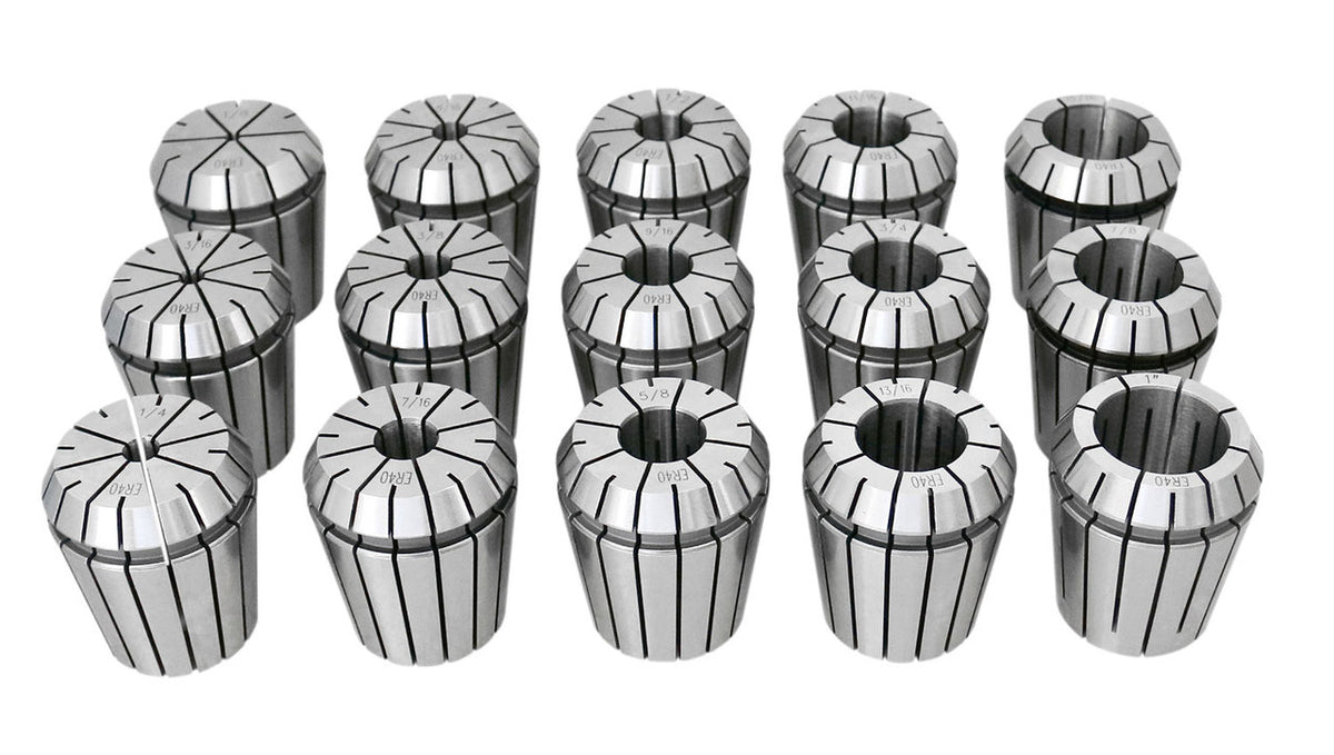 ER Collet Systems with CAT40 Shank