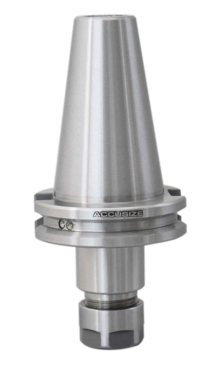 2001-0005x10, 10 Pcs Premium CAT40-ER16 V-Flange Collet Chucks, Proj. Length 2.76" Balanced to 20,000 RPM at G2.5