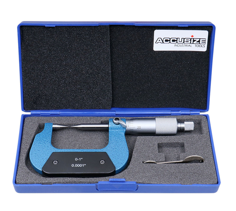 0-1" x 0.0001" Point Micrometers,