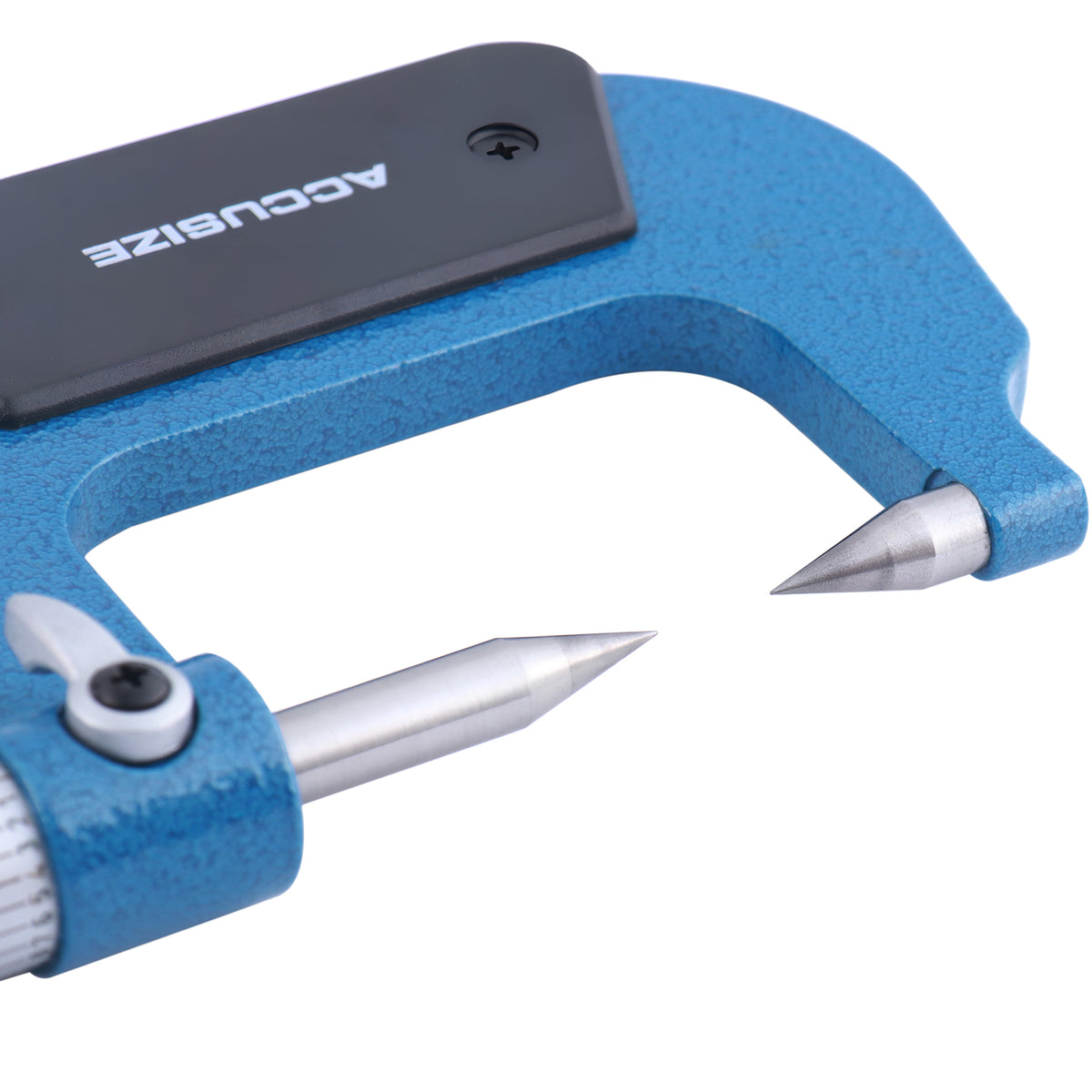 Accusize 0-1 in Point Micrometer 0.0001 in Grad, Carbide Tip