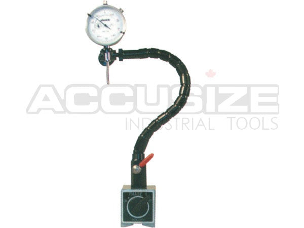 P900-S342, Base magnétique flexible avec 0-1" X 0.001" Indicateur
