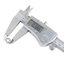 Digital Caliper, 0-8''/0-200 mm Range by 0.0005''/0.01 mm Resolution, Large LCD, Ip54 Water Resistant, 2015-0200